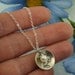 Peace with branch and pearl - sterling silver necklace by Kathryn Riechert