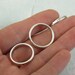 Custom Stamped Ring - aka Smooth Like Butter Posey Rings - personalized in sterling silver by Kathryn Riechert (Tiny Text)