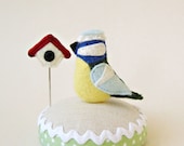 Blue Bird Pincushion