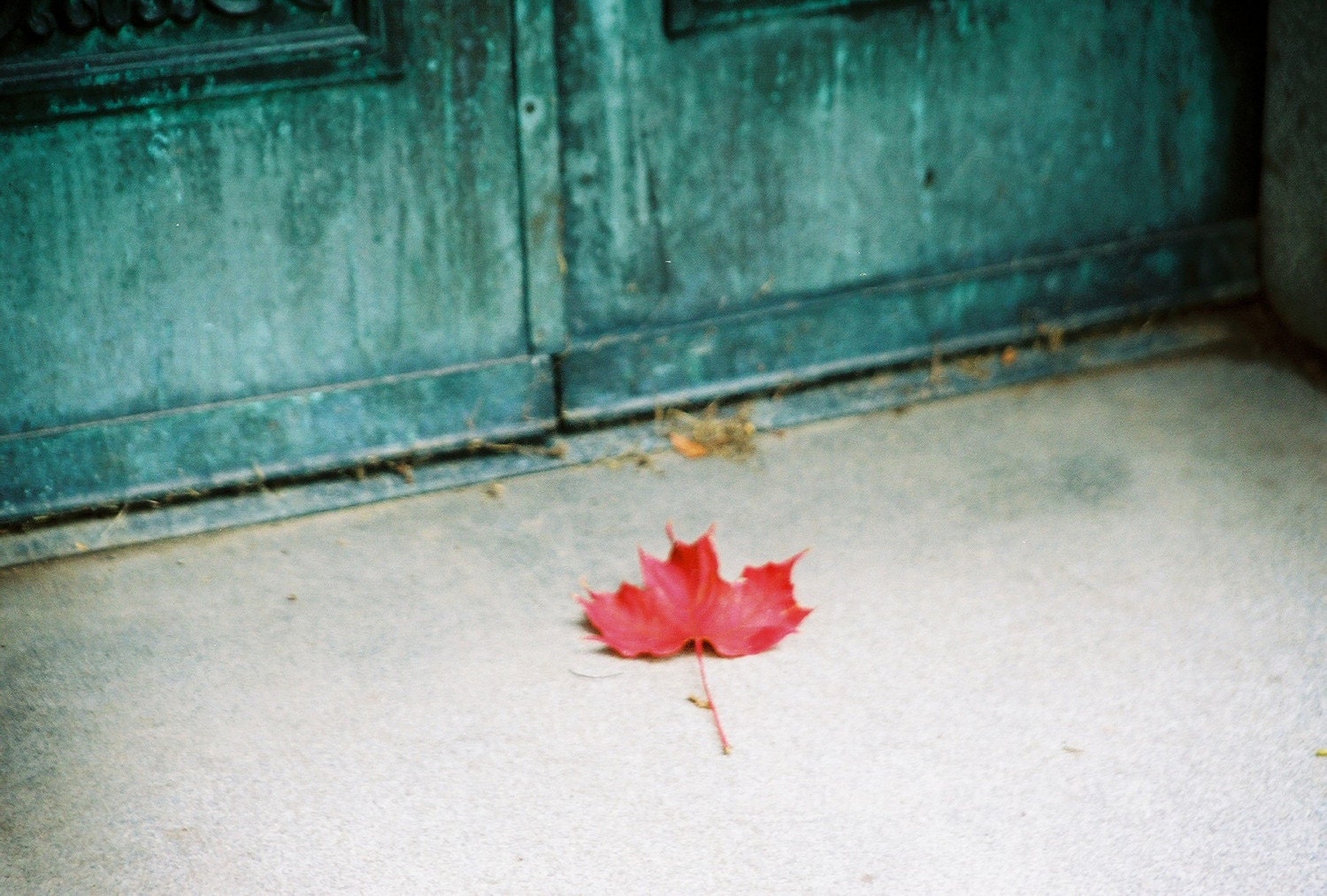 At your door