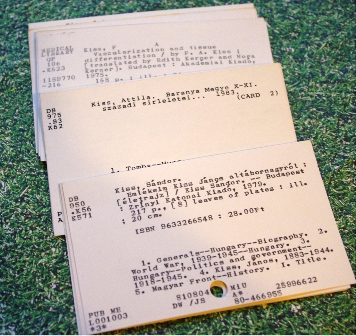 Fifty Card Catalog ephemera