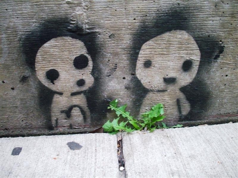 Kodama sharing a snack