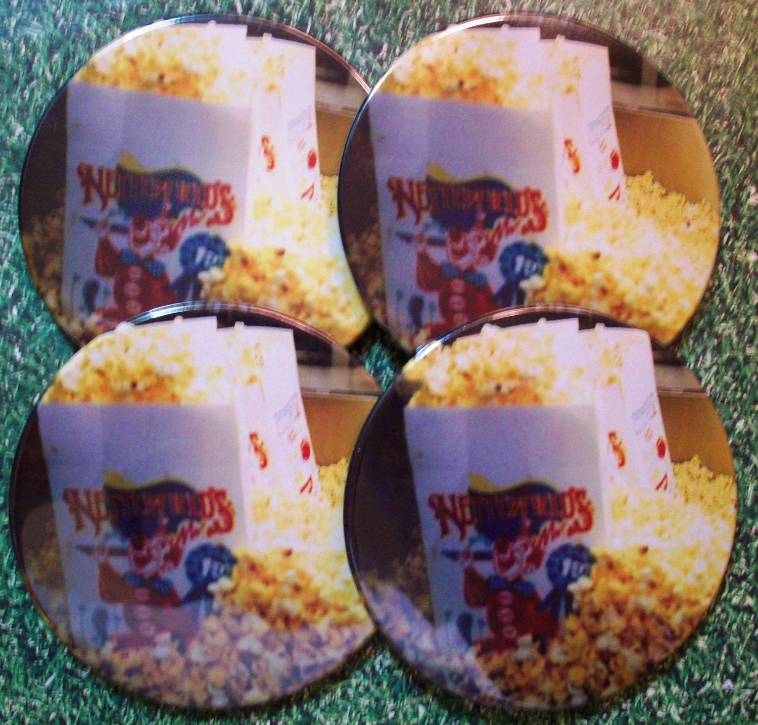 Popcorn Coasters