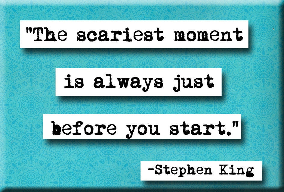 Stephen King Quote Magnet or Pocket Mirror (no.203)