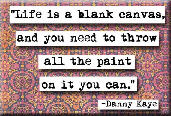 Danny Kaye Quote Magnet (no.240)