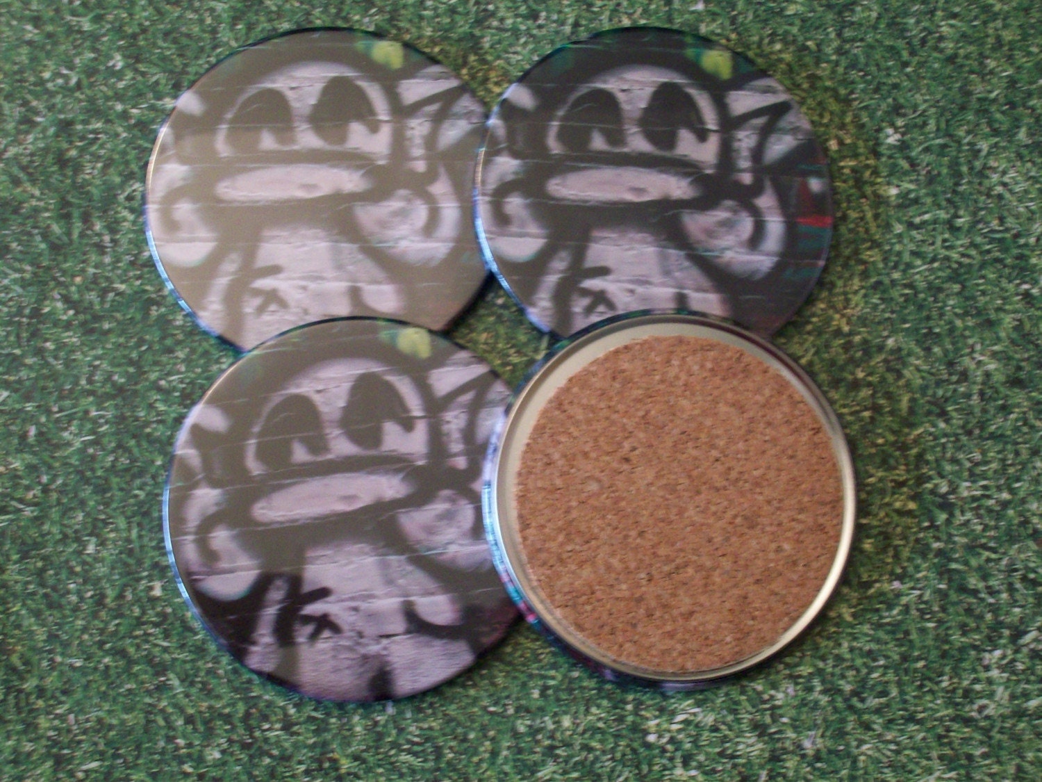 Big Ears Graffiti Coasters
