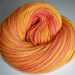 One Sunny Day... Handdyed/Handspun 60/40 Merino/Bamboo 480yds