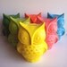 Ceramic Owl Bank Vintage Design in Pink