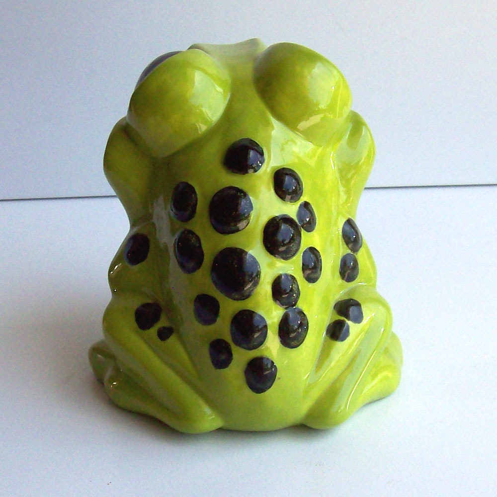 Tree Frog Sponge holder  In Apple Green