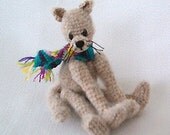 Miniature Kitty Cat Thread Crochet Pattern - Instant Download