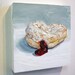 JELLY DONUT oil painting - original painting of sexy juicy jelly donut
