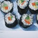 SUSHI -Print- hi quality archival print of original sushi oil painting, food art