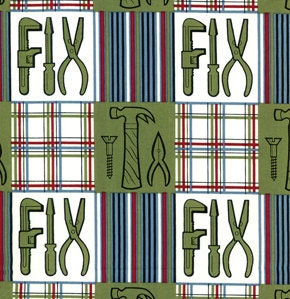 BOGO Sale Fabric - Fixed Plaid by Douglas Day - Be a Man Collection - by the yard - Buy 1 yard get second free