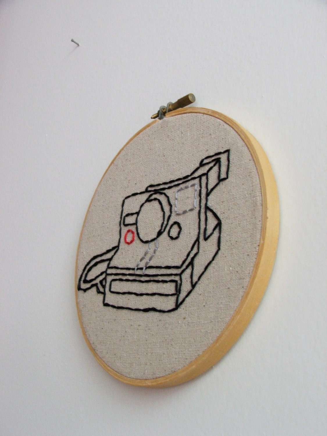 Hand Embroidery Hoop - Polaroid Perfect