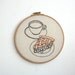 Hand Embroidery Hoop - Breakfast of Champions