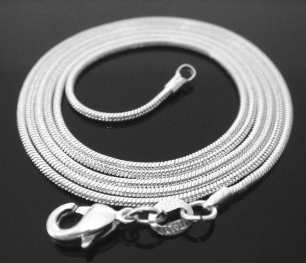 30 inch .925 sterling silver 1mm snake chain necklace Perfect for my pendants