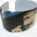 Audrey Hepburn INCOGNITO Resin art cuff bangle bracelet Vintage photo