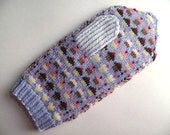 Cupcake mitten pattern