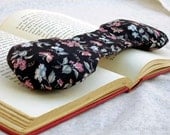 Butterfly Book Weight -  Floral Black