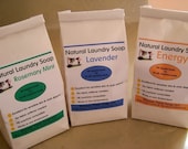 Natural Vegan Laundry Detergent- 48 to 96 Loads- NO FELS NAPTHA- Fabulous on Cloth Diapers