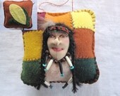 Chochmingwu - The Green Corn Festival - OOAK ORNAMENT