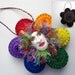 The Circle Game - OOAK Mountain Dolls Ornament, Patchwork Girl Decoration