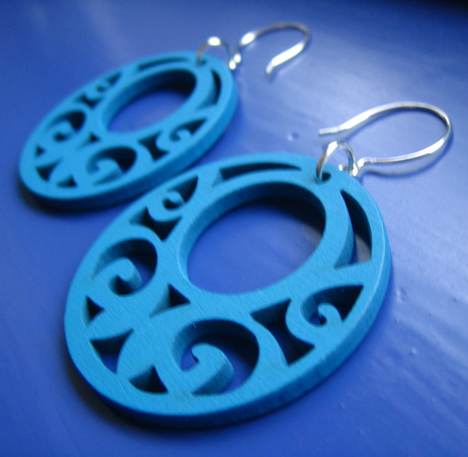 Blue Goddess Earrings