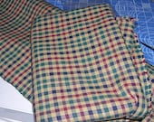 Vintage Plaid Cotton fabric