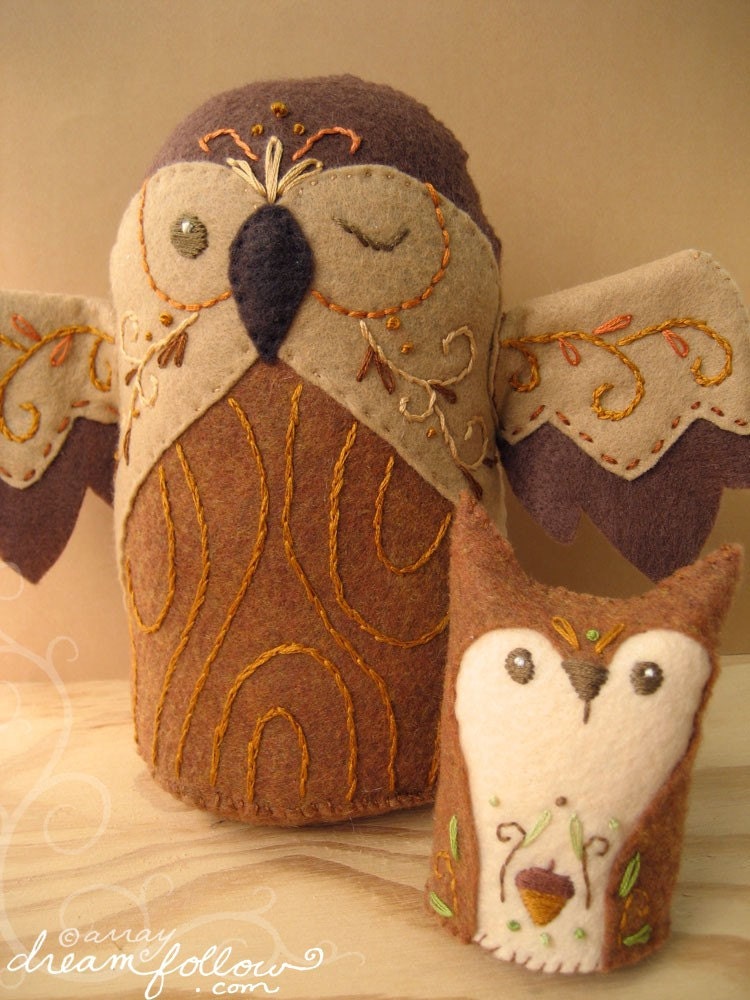 Oakley One of a Kind embroidered Owl Plush