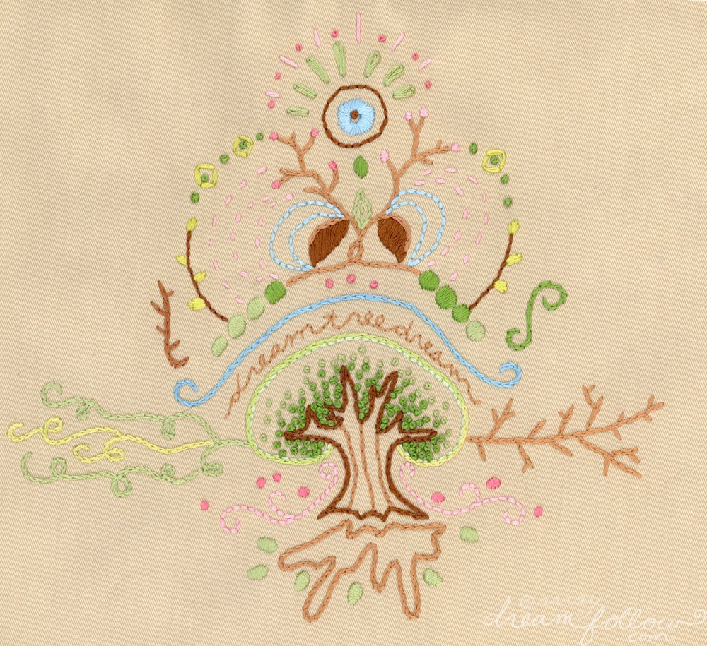 Dream Tree PDF Embroidery pattern