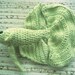 Crocheted Plush Amigurumi Style Mint Green Betta Fish