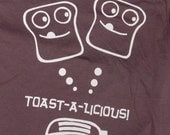 TOASTALICIOUS BROWN Adult T Shirt SALE