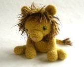 Wool Lion Plush Toy King of the Jungle