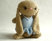 Cotton Crochet Bunny with Dress - you choose colors