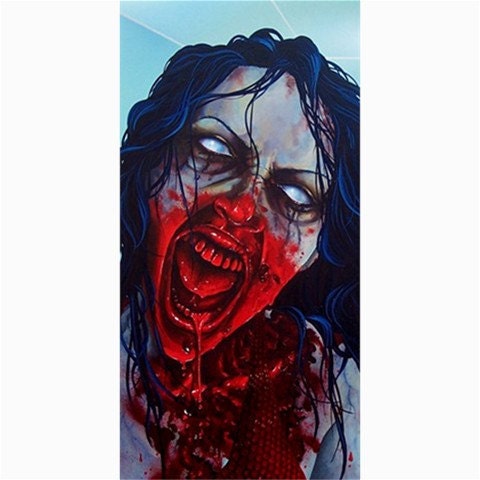 RW2 STALL SHOWER Curtain Night Life zombie fantasy art horror bathroom gothic