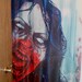RW2 SHOWER CURTAIN Night Life zombie fantasy art