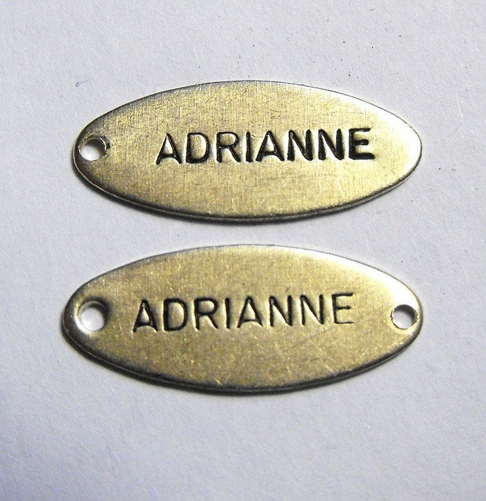 Custom made tool Steel metal marking stamper logo, brand, artwork made into a stamp for marking metal tags, jewelry