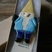 Gnome Magnet - Handmade Pottery