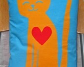Kitty Cat 12 by 16 inch Pillow Cover series C
