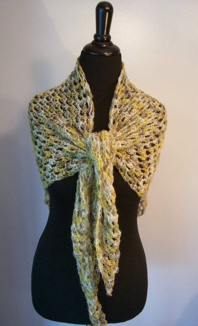 Desert Sunset Shawl
