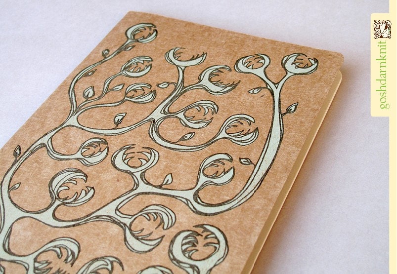 Little Monster Moleskine Cahier Journal . Large Notebook . Plain