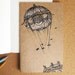 Bridges and Balloons Moleskine Cahier . Large Notebook . Plain