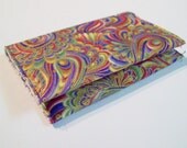Fabric Business Card Case - Brilliant Paisley