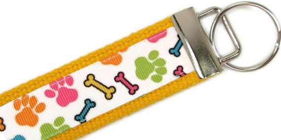Doggie Paws Key Fob