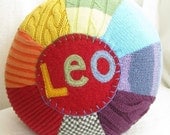 Personalized Sweater Ball - BRIGHT Rainbow