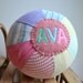 Personalized Sweater Ball - Pastel Rainbow