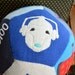 Personalized Giant Fleece Ball - DR WHO Themed