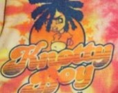 Rasta Tie Dye Drawstring Bag from Knotty Boy