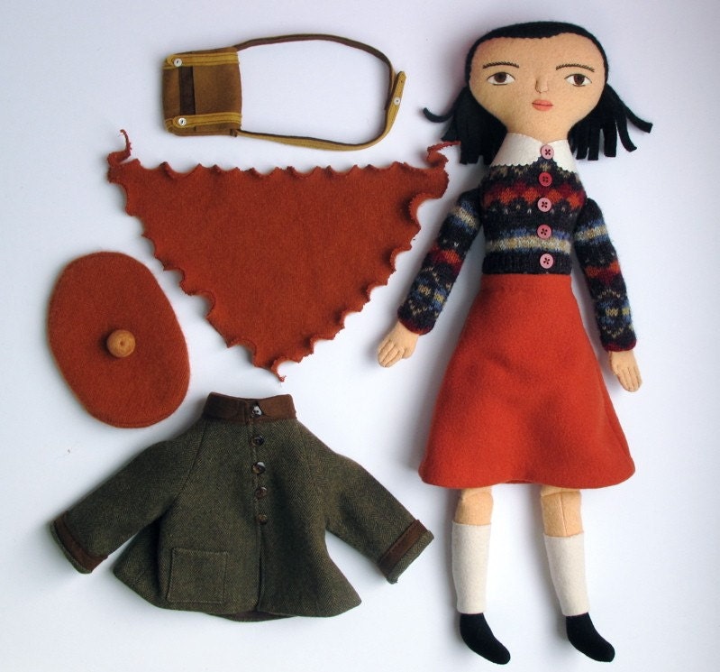 School girl doll
