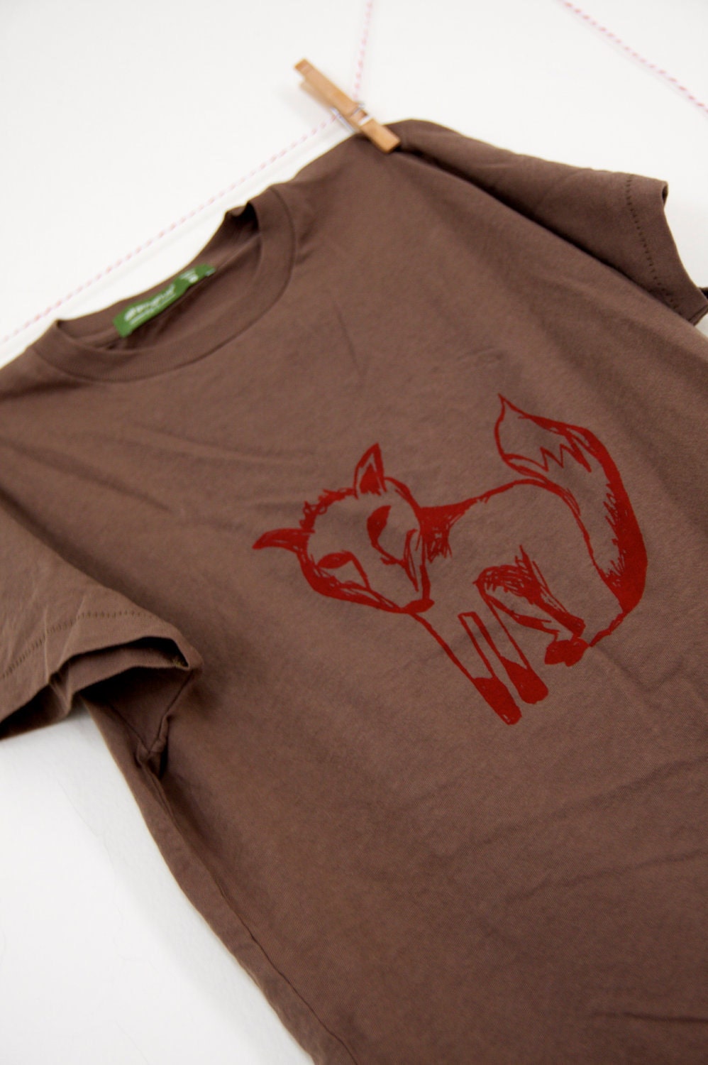 Mr. Fox - t-shirt - Unisex sizes XXS or XS - shandke